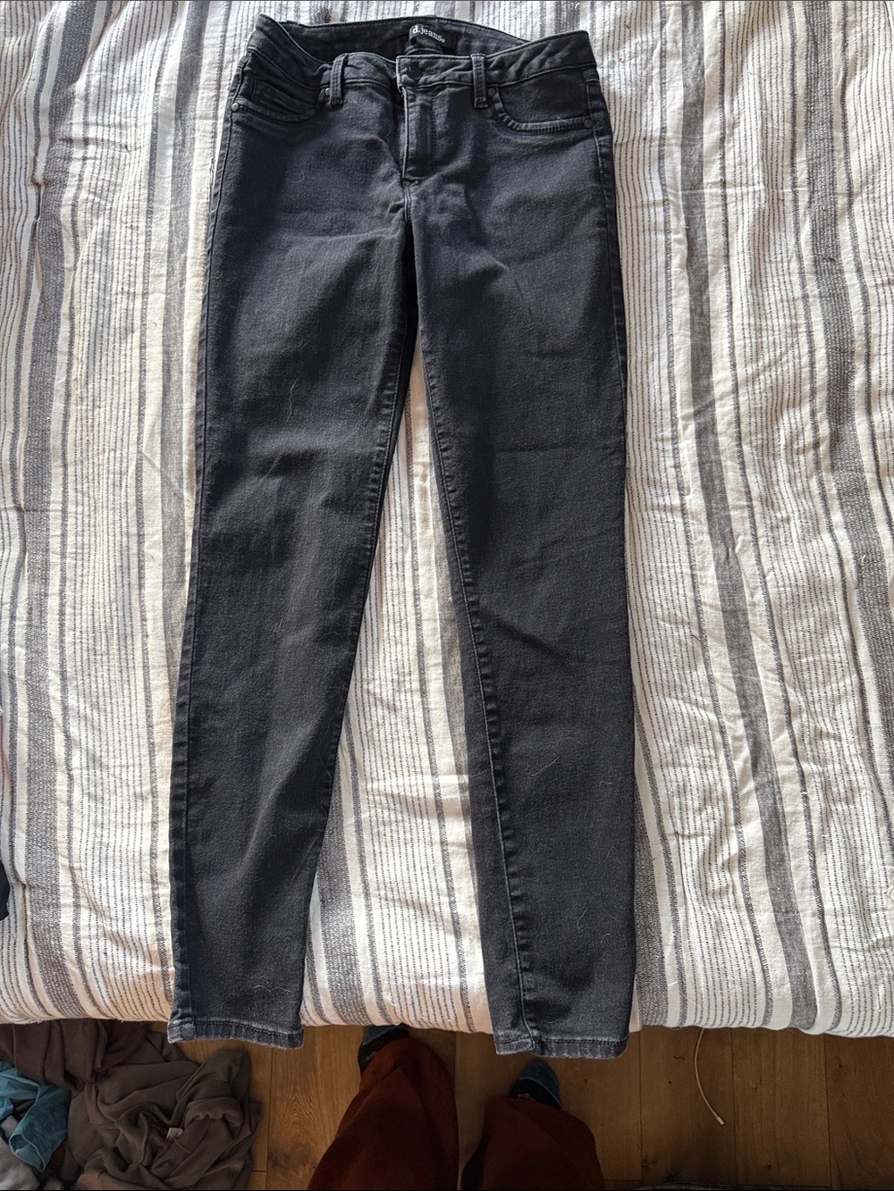 d. jeans Women's Black Skinny Stretch Jeans